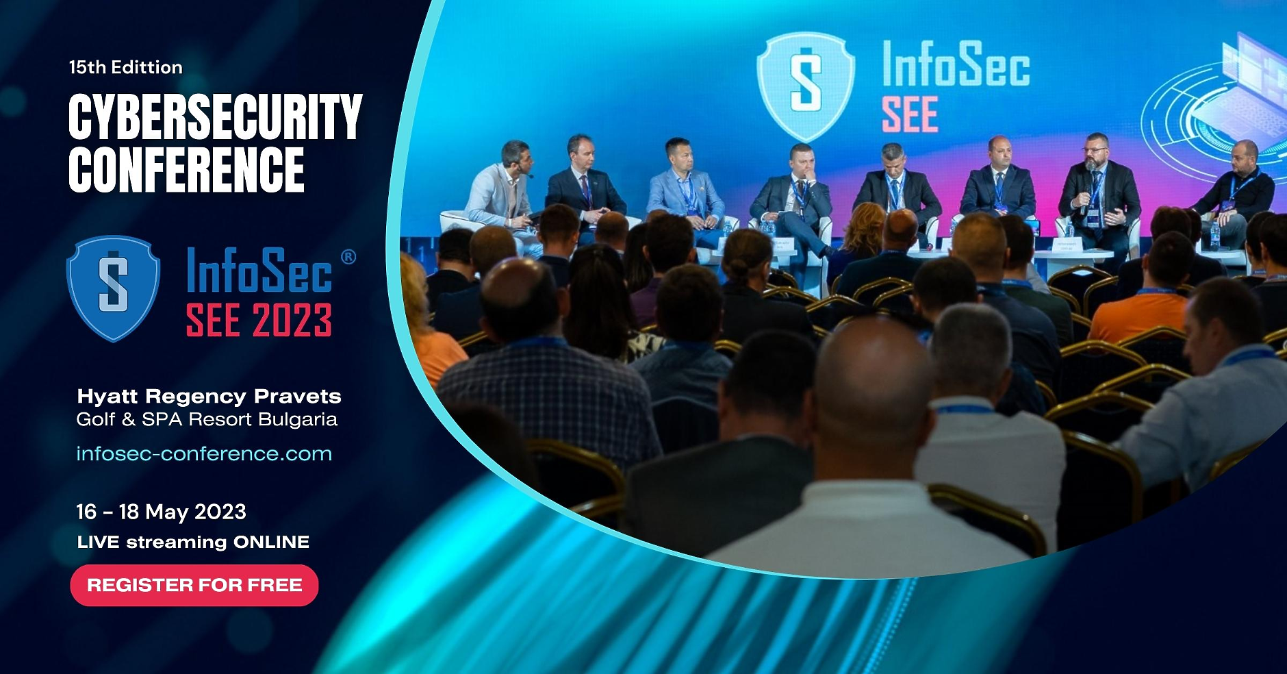 Водещата Конференция по киберсигурност InfoSec SEE 2023 - отново в България с богата програма, много изненади и ключови международни експерти