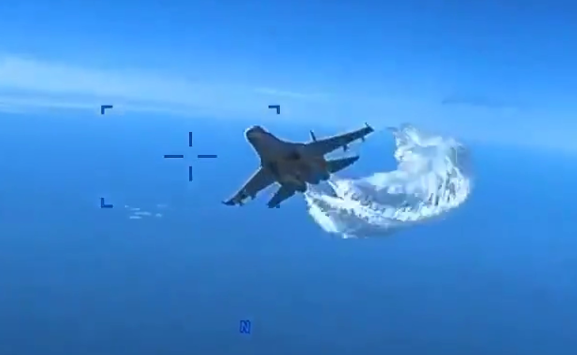 САЩ пуснаха видео от инцидента с дрон над Черно море