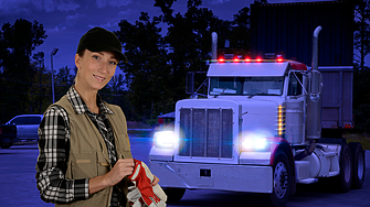  Делът на жените сред шофьорите на камиони и в службите за