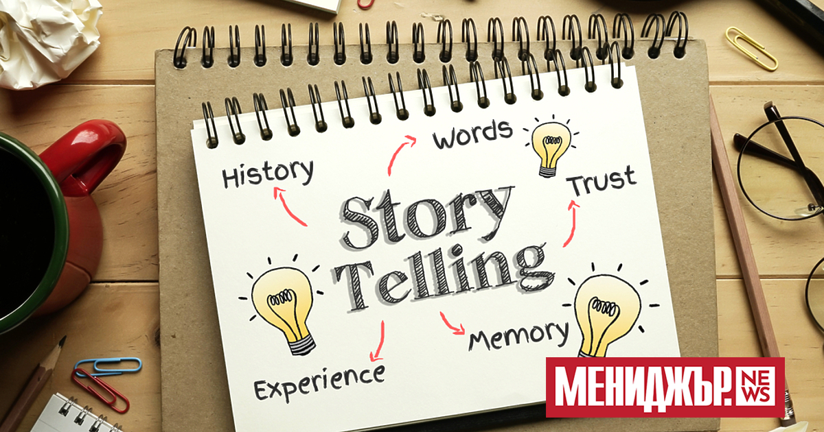 Хората са общували чрез разказване на истории от векове. Освен