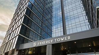 Бизнес сградата от ново поколение Synergy Tower която отразява най актуалните