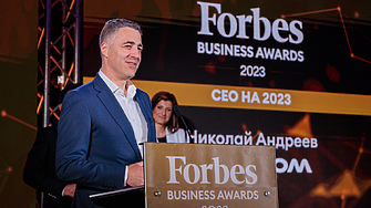 Николай Андреев e Forbes CEO на годината за 2023