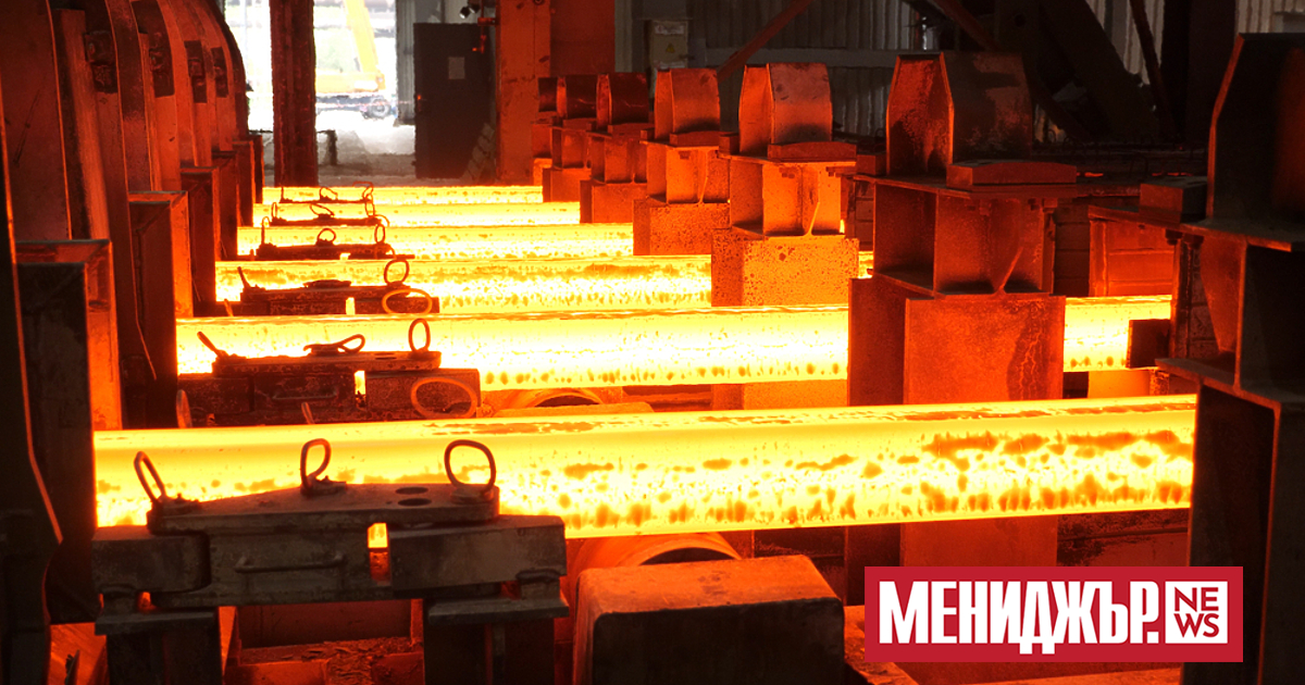 През март 2023 г. производството на стомана в  света се е