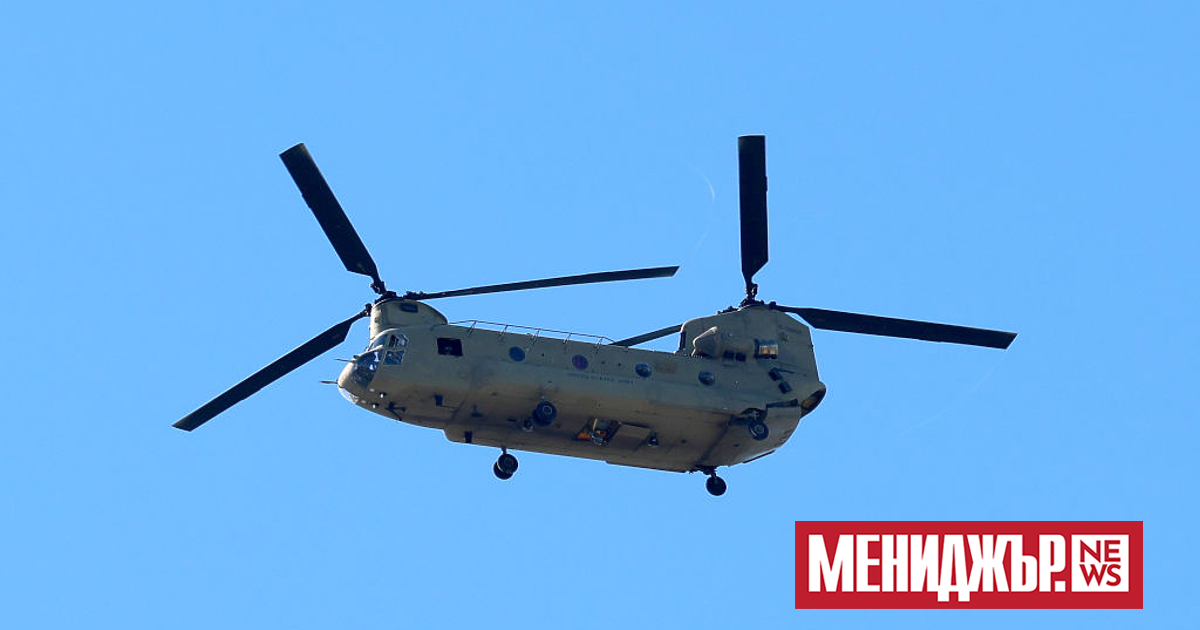 Държавният департамент на САЩ одобри продажба на хеликоптери CH-47 Chinook,