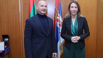 Министрите на енергетиката на България и Сърбия Росен Христов