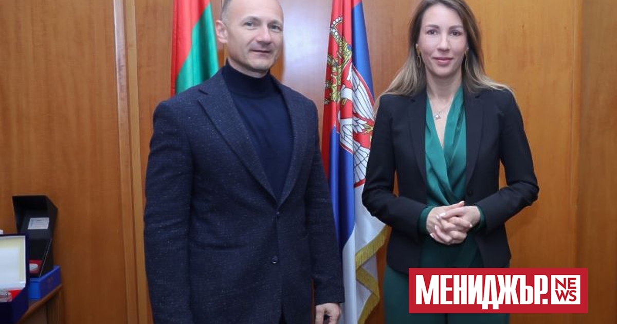 Министрите на енергетиката на България и Сърбия - Росен Христов