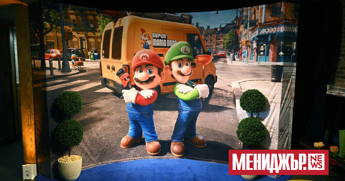 Супер Марио Bros: Филмът“ стана първата лента, която е базирана