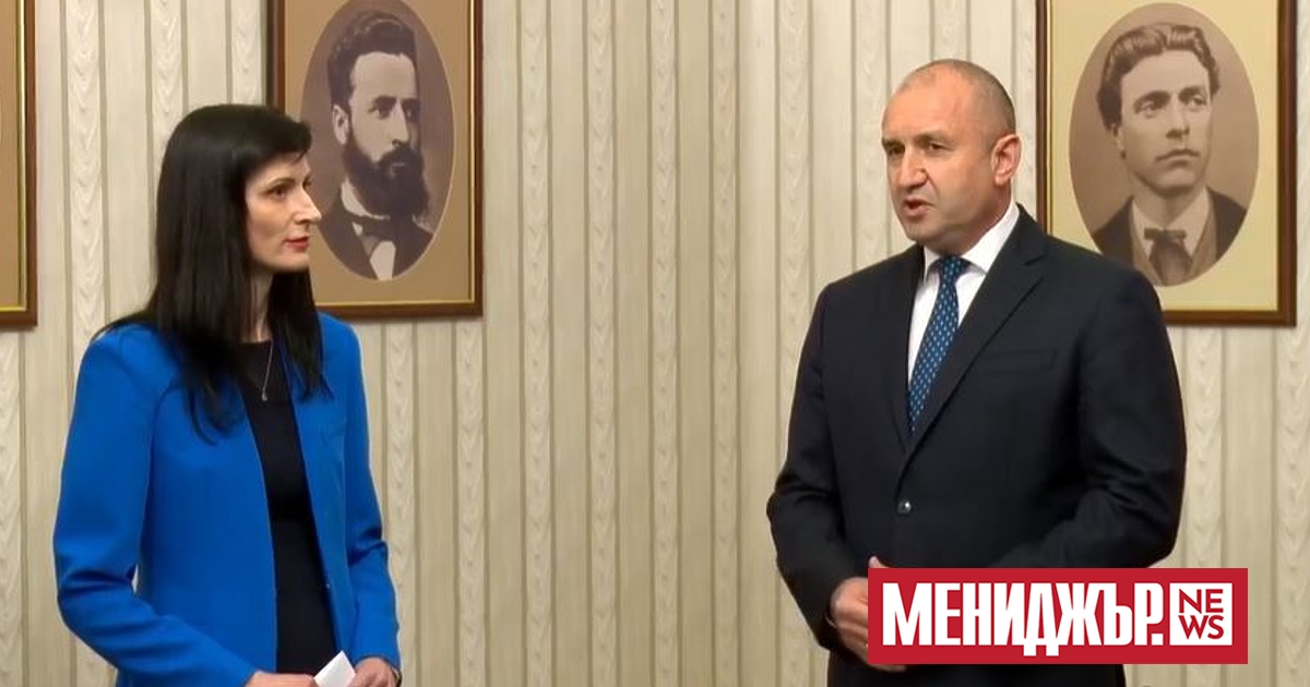 Малко след съвместното изявление с акад. Николай Денков, номинираната за