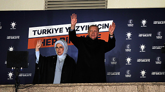 Новоизбраният за нов мандат президент на Турция Реджеп Тайип Ердоган