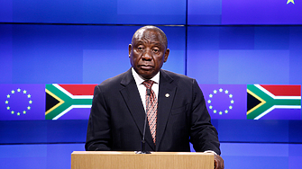 Президентът на Република Южна Африка ЮАР Сирил Рамафоса заяви че