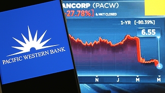 Акциите  на американската банка PacWest Bancorp поскъпнаха при новината за