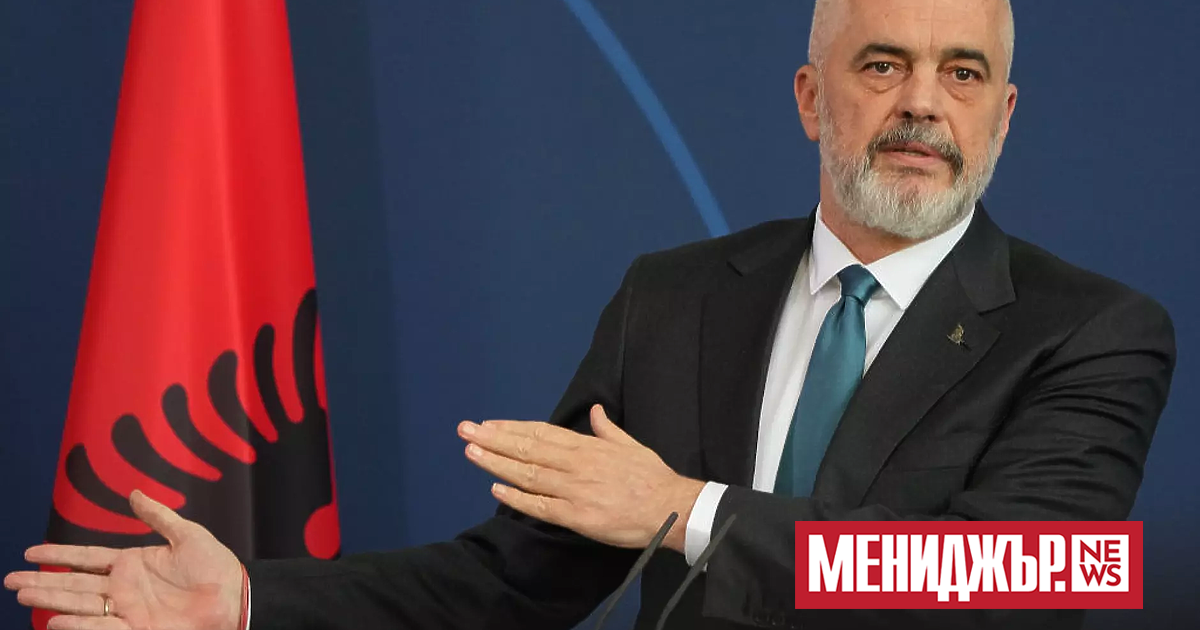 Премиерът на Косово Албин Курти и президентът на Сърбия Александър