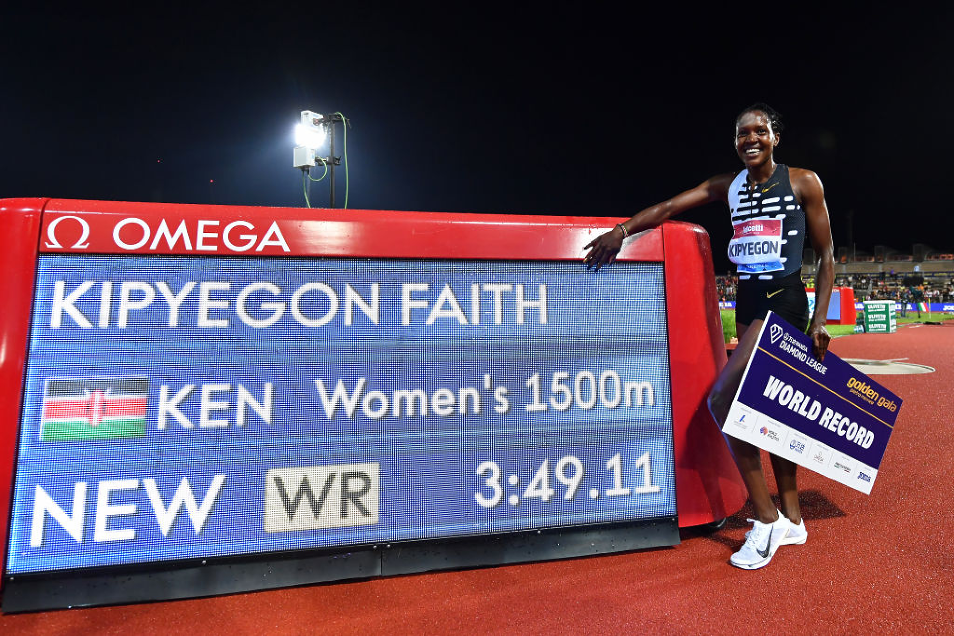 Кенийката Фейт Кипиегон постави световен рекорд на 5000 метра