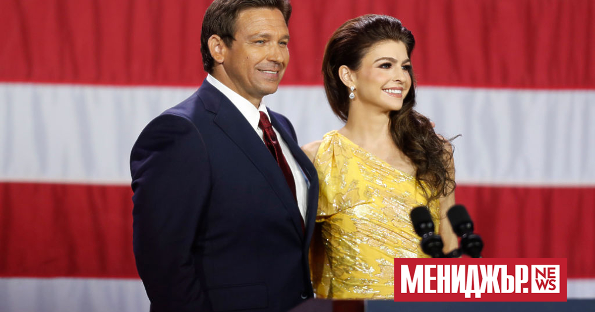 Когато Кейси ДеСантис се качи на сцена в Ню Хемпшир