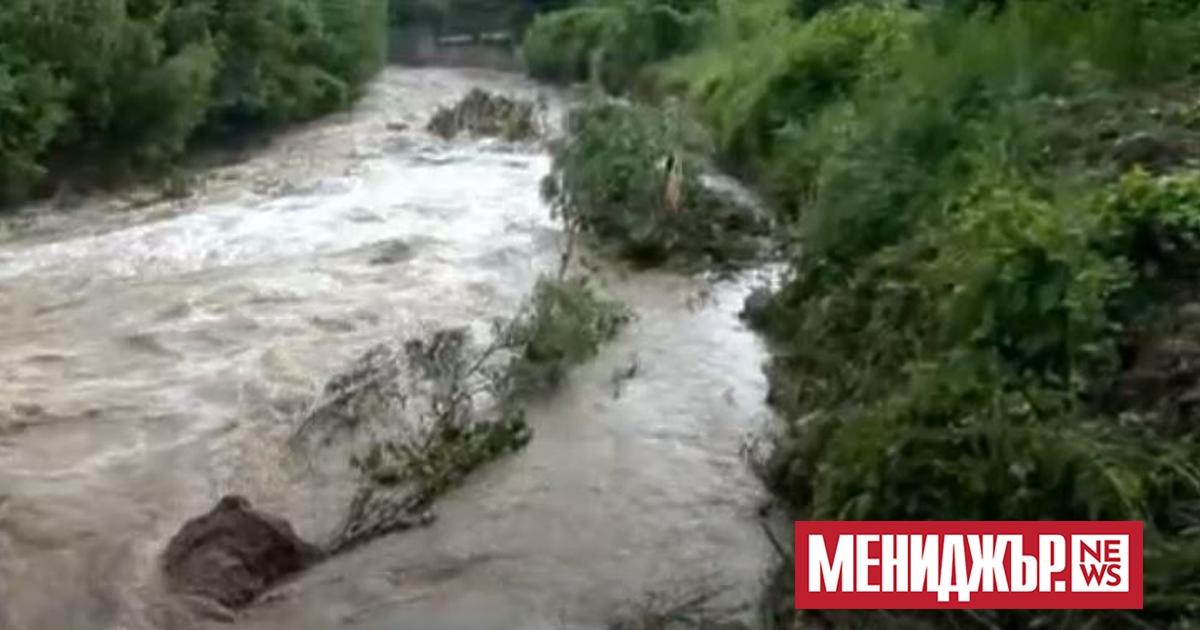 Обявено е частично бедствено положение в Етрополе след проливния дъжд