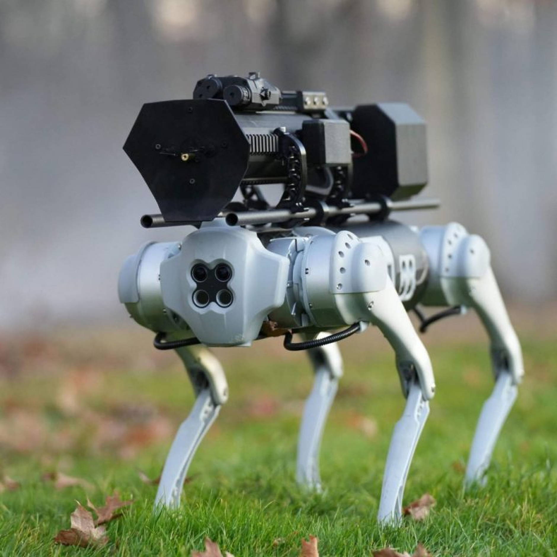 Tермонатор - първото в света огнедишащо роботизирано куче