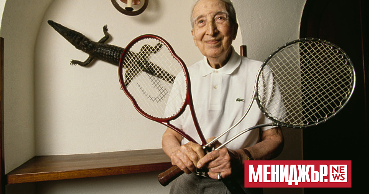 Блуза Lacoste с лого на зелен алигатор на гърдите -