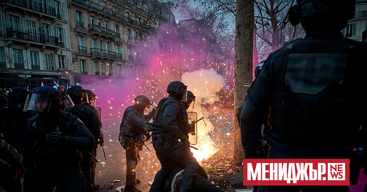 Служителите на реда във Франция задържаха 150 души по време