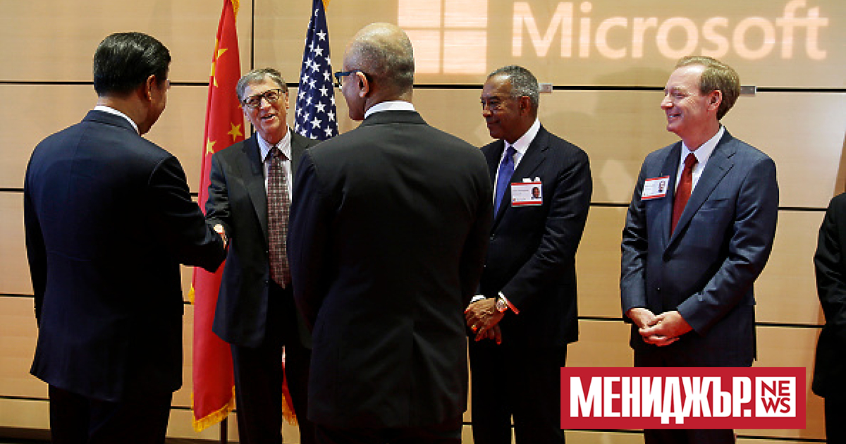 Председателят на КНР Си Дзинпин прие днес гостуващия в Пекин Бил