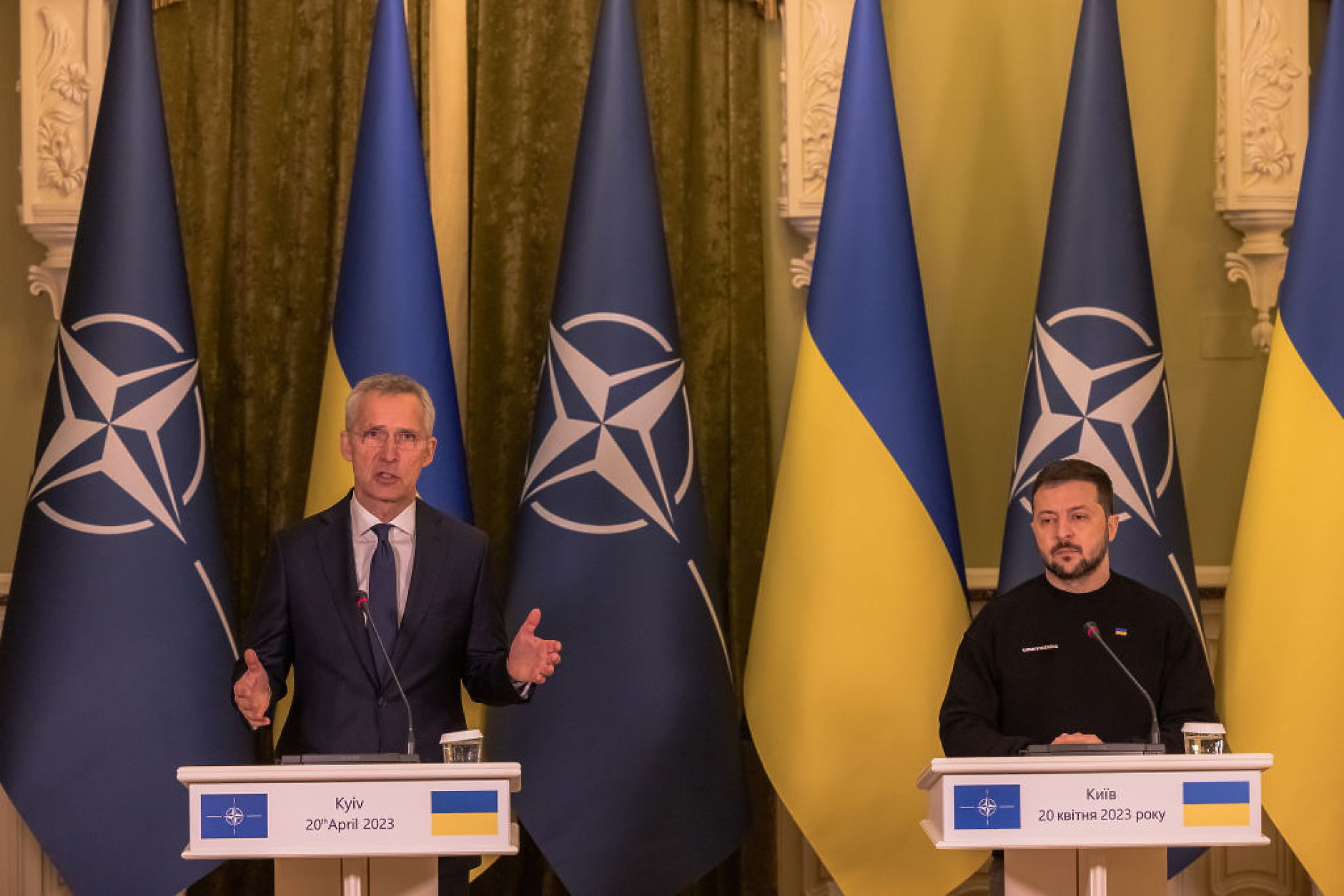 НАТО работи по дългосрочен план за Украйна, но различията остават