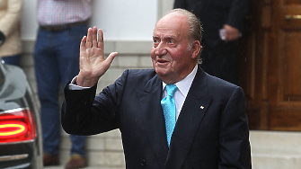 Хуан Карлос I който абдикира от испанския престол през 2014