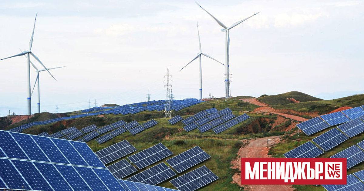 Проектите за вятърна и слънчева енергия ще генерират една трета