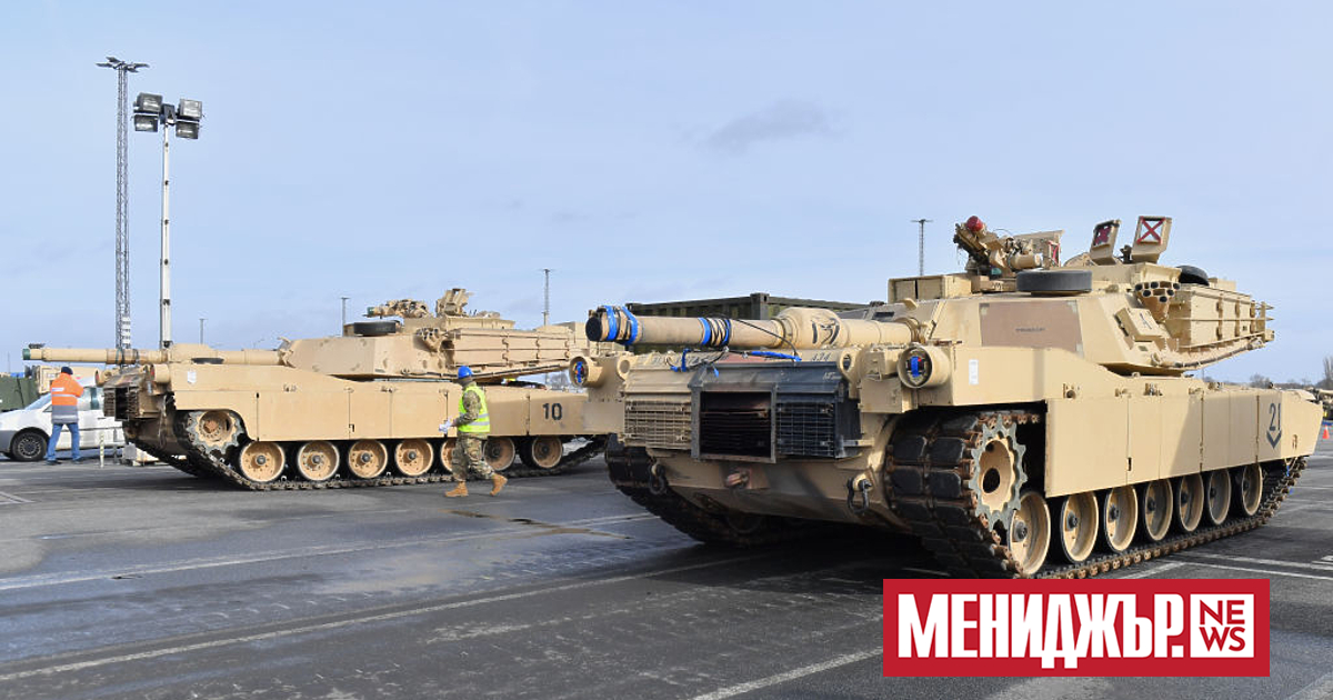 Американските танкове Ейбрамс“ вероятно ще пристигнат на украинското бойно поле