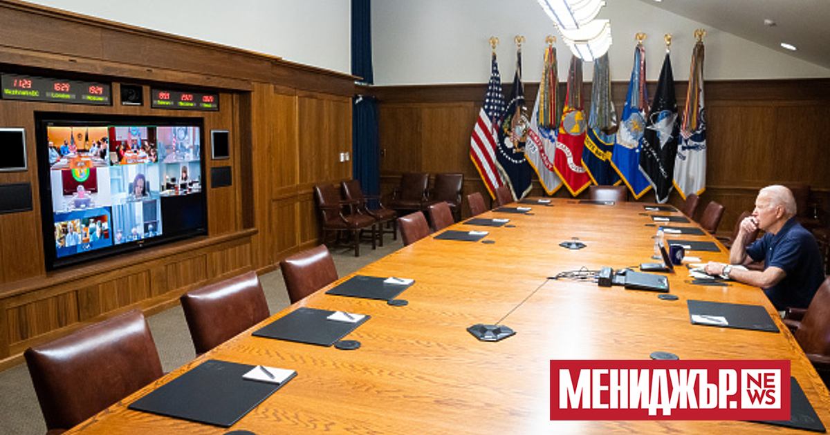 Американските президенти Джо Байдън и президентът на Южна Корея Юн