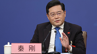 Китайският външен министър Цин Ган не е виждан на публично