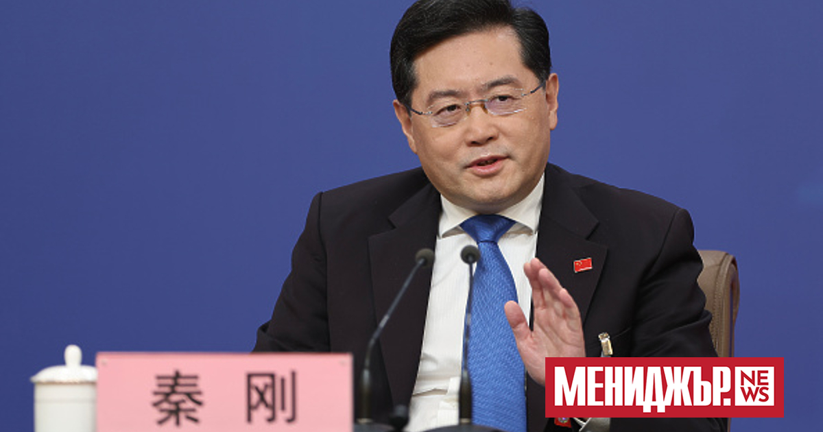 Китайският външен министър Цин Ган не е виждан на публично