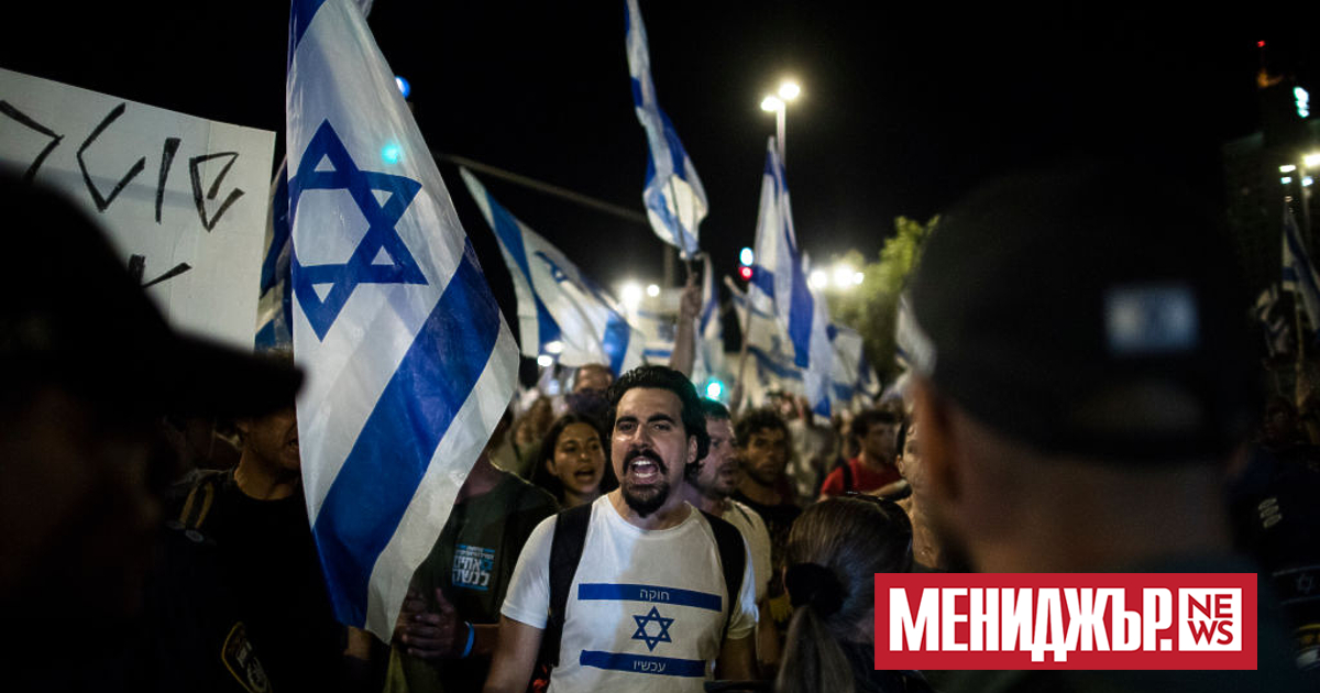 Неспокойна нощ преживя Израел след като парламентът прие в късния