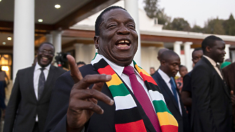Президентът на Зимбабве Емерсън Мнангагва обеща място в рая на