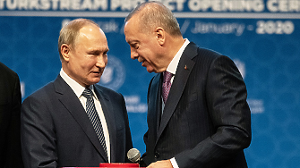 Ердоган убеждава Путин за зърнената сделка в телефонен разговор 