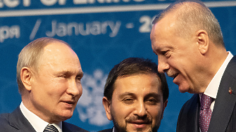 Ердоган планира среща с Путин в Сочи на 4 септември