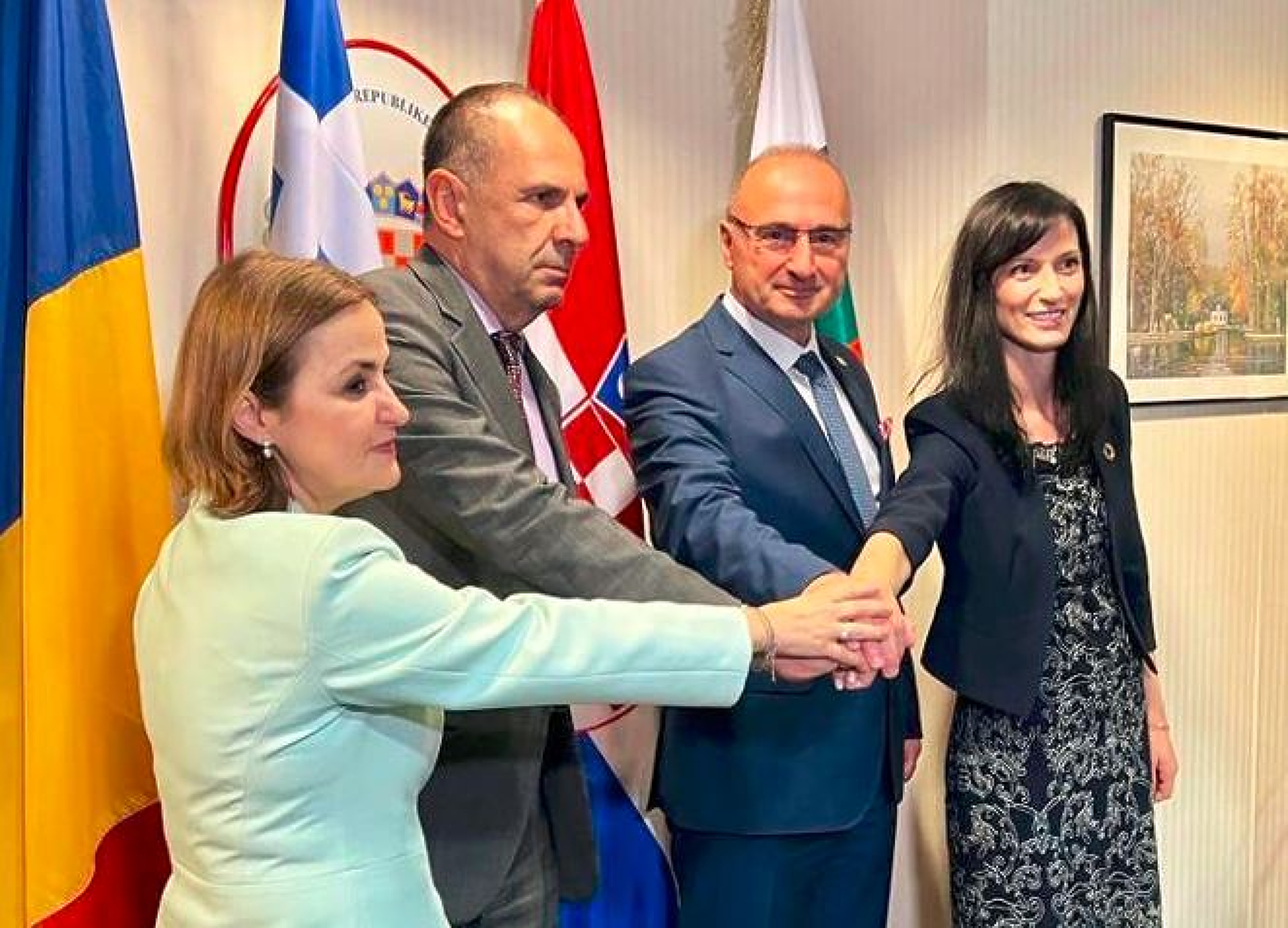България, Гърция, Румъния и Хърватия приеха обща декларация на среща в Ню Йорк