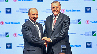 Турският президент Реджеп Тайип Ердоган заяви че руският президент Владимир