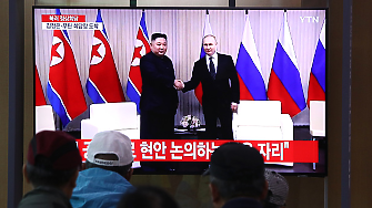 Севернокорейският лидер Ким Чен-ун пристигна в руския Далечен изток с влак