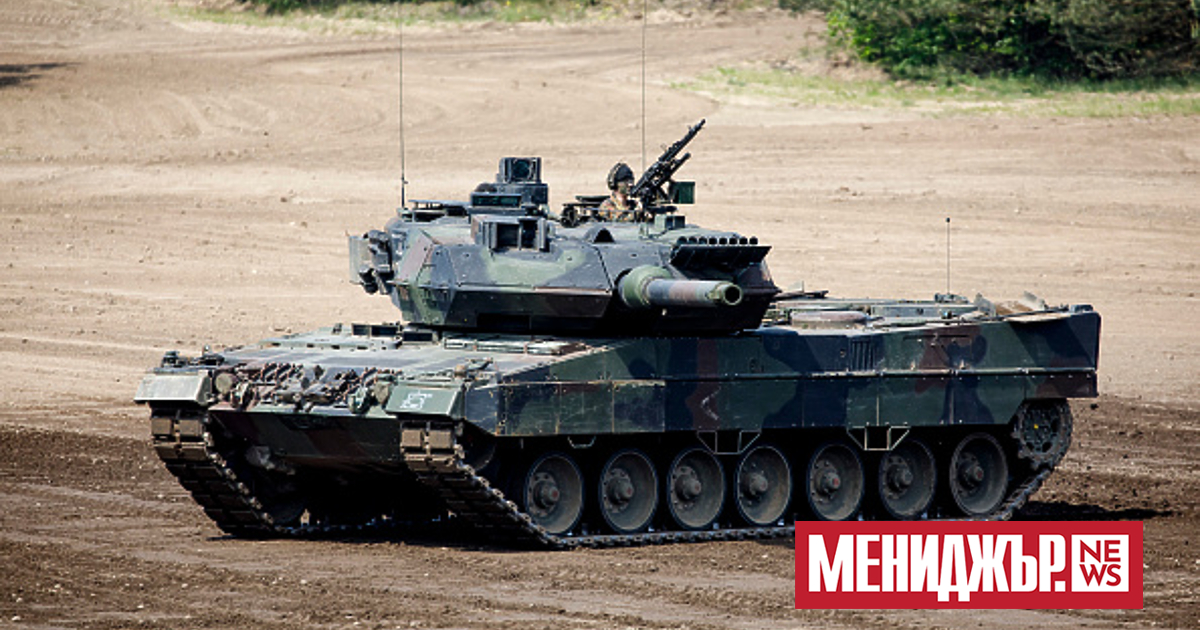 Датските военни взеха назаем шест танка Leopard 1A5, изложени в