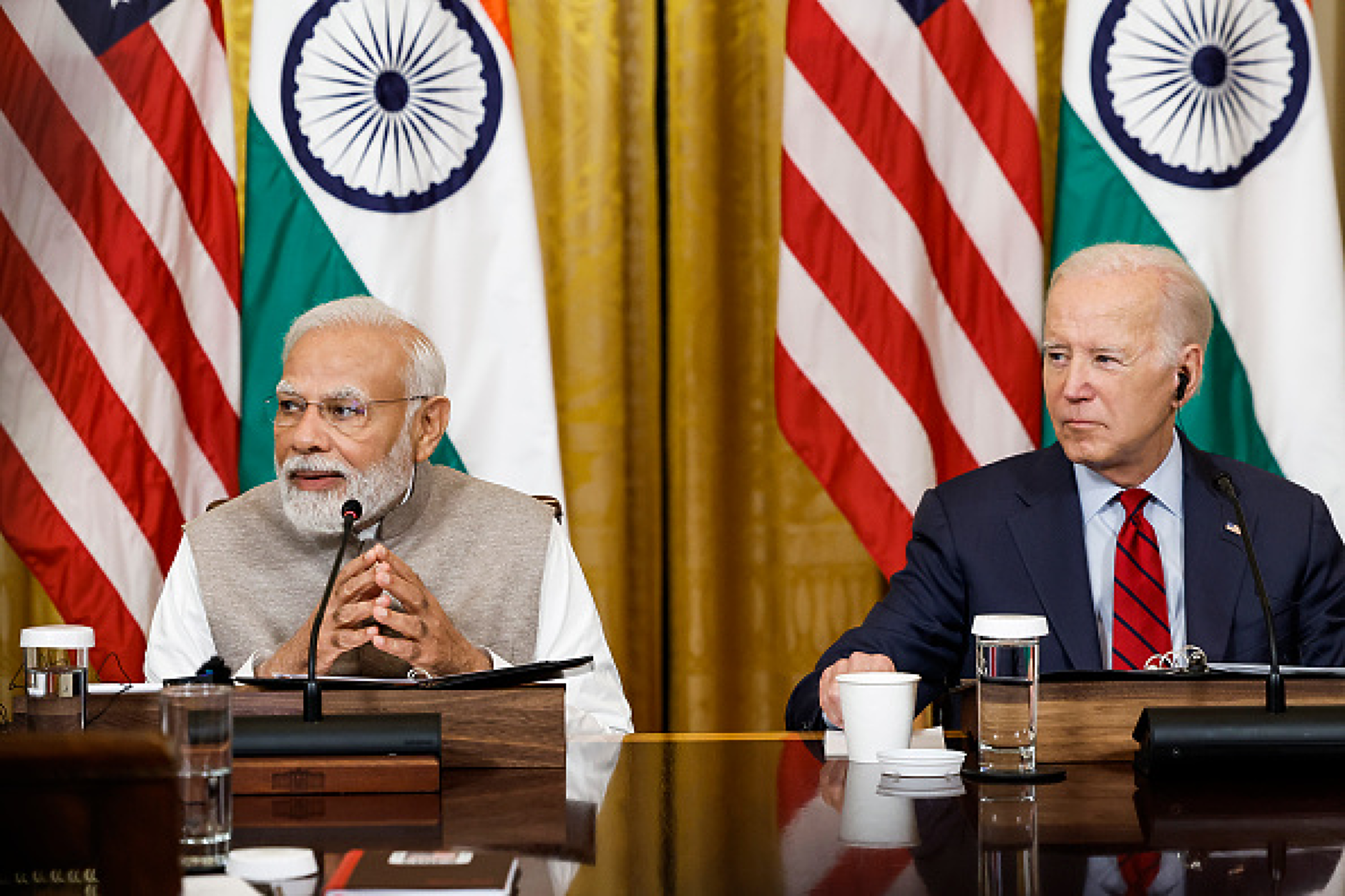 Индийският премиер откри срещата на Г-20, преди това се срещна на четири очи с Байдън