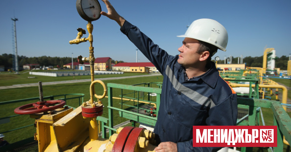 Нивото на резервите на природен газ в хранилищата в Европа
