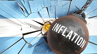Годишната инфлация в Аржентина през август покори 32 годишен рекорд като се