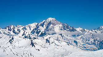 Височината на най високият връх в Европа Монблан е намаляла с 2 2