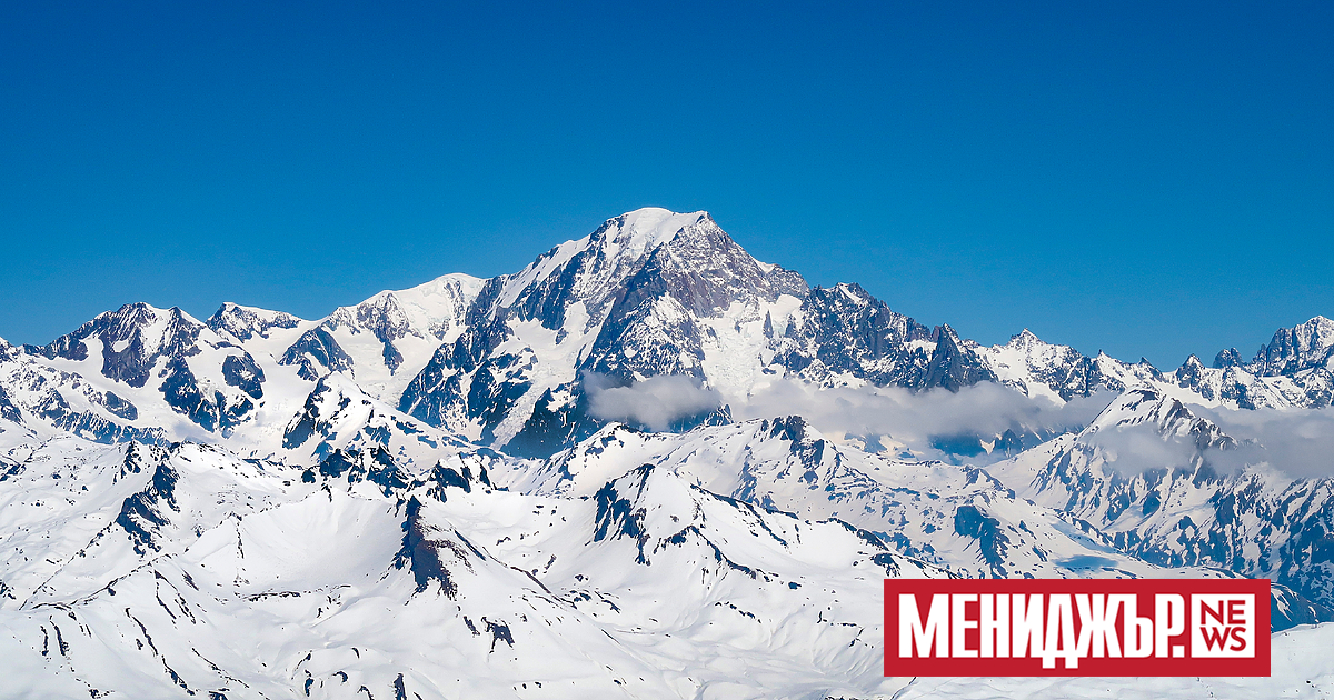 Височината на най-високият връх в Европа, Монблан, е намаляла с 2,2