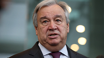 Генералният секретар на ООН Антониу Гутериш Антониу Гутериш осъди явните