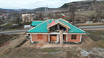 Броят на въведените в експлоатация жилищни сгради в България през