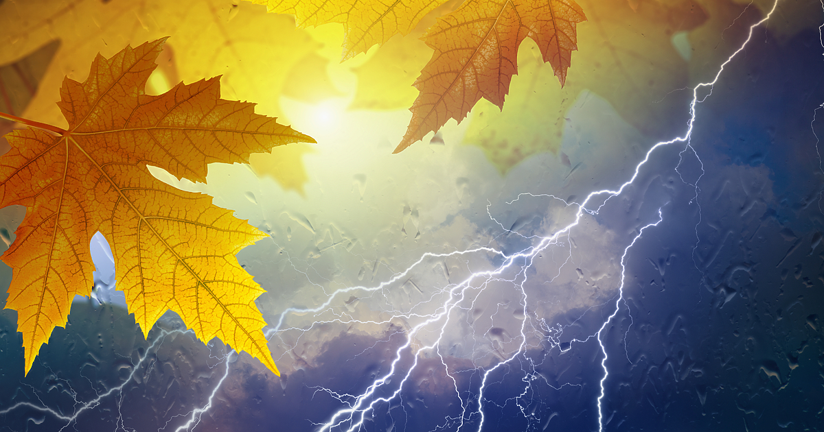 Периферията на бурята Киърън, която връхлетя вчера Европа и отне