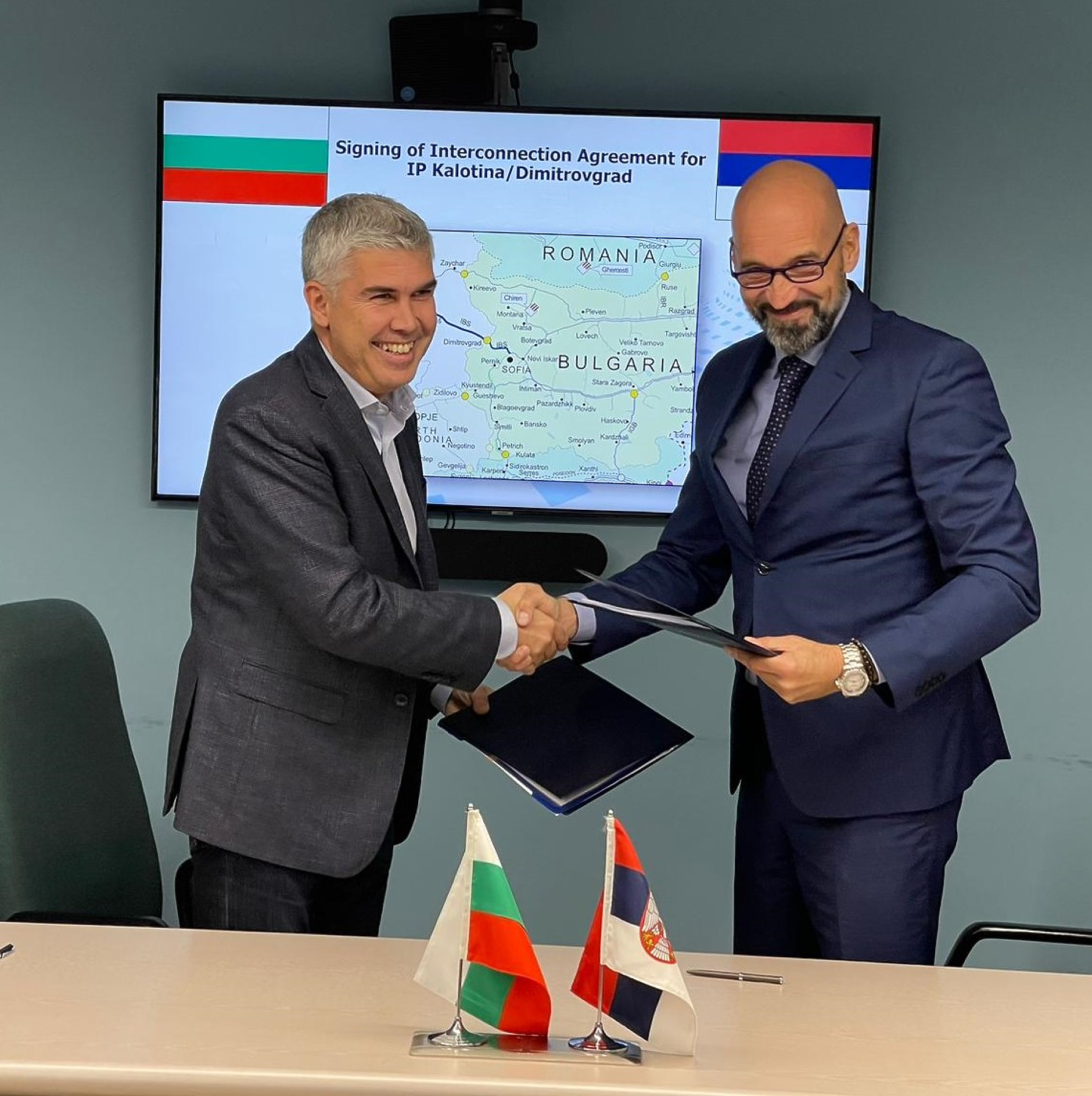 „Булгартрансгаз“  и „Transportgas Srbija“ подписаха споразумение за междусистемно свързване 