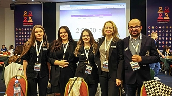 Националният отбор на България за жени по шахмат извоюва историческа