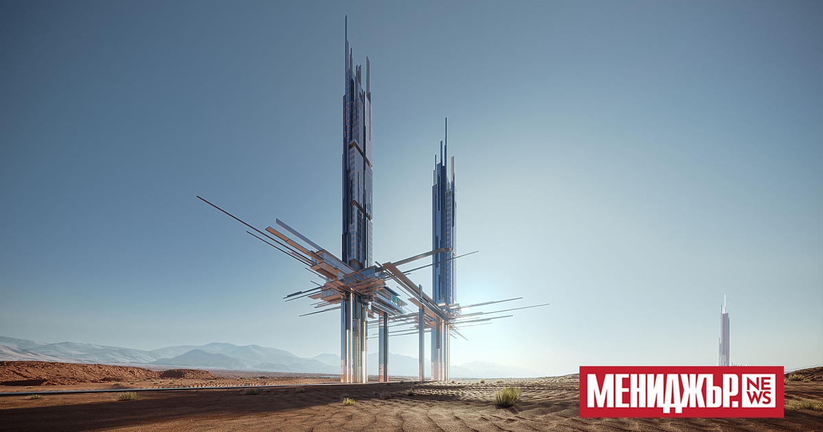 Пустинята, близо до залива Акаба вЧервено море скоро ще се