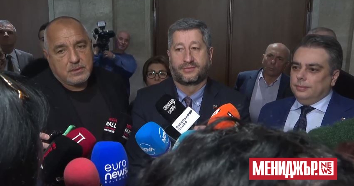 Лидерите на ПП-ДБ и ГЕРБ-СДС са се договорили за регламент,